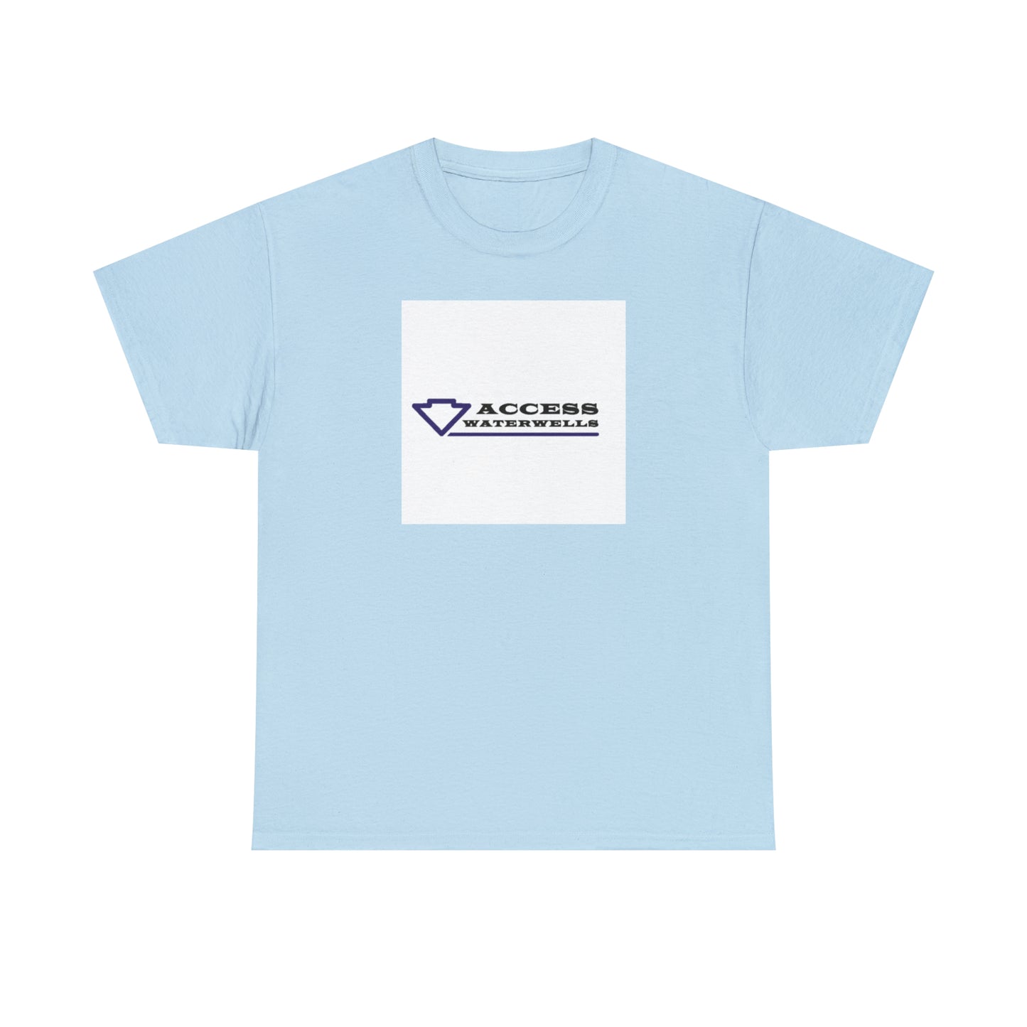 Access water wells "WELL" Unisex Heavy Cotton Tee