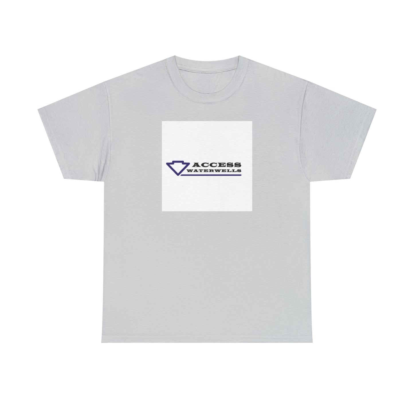 Access water wells "WELL" Unisex Heavy Cotton Tee