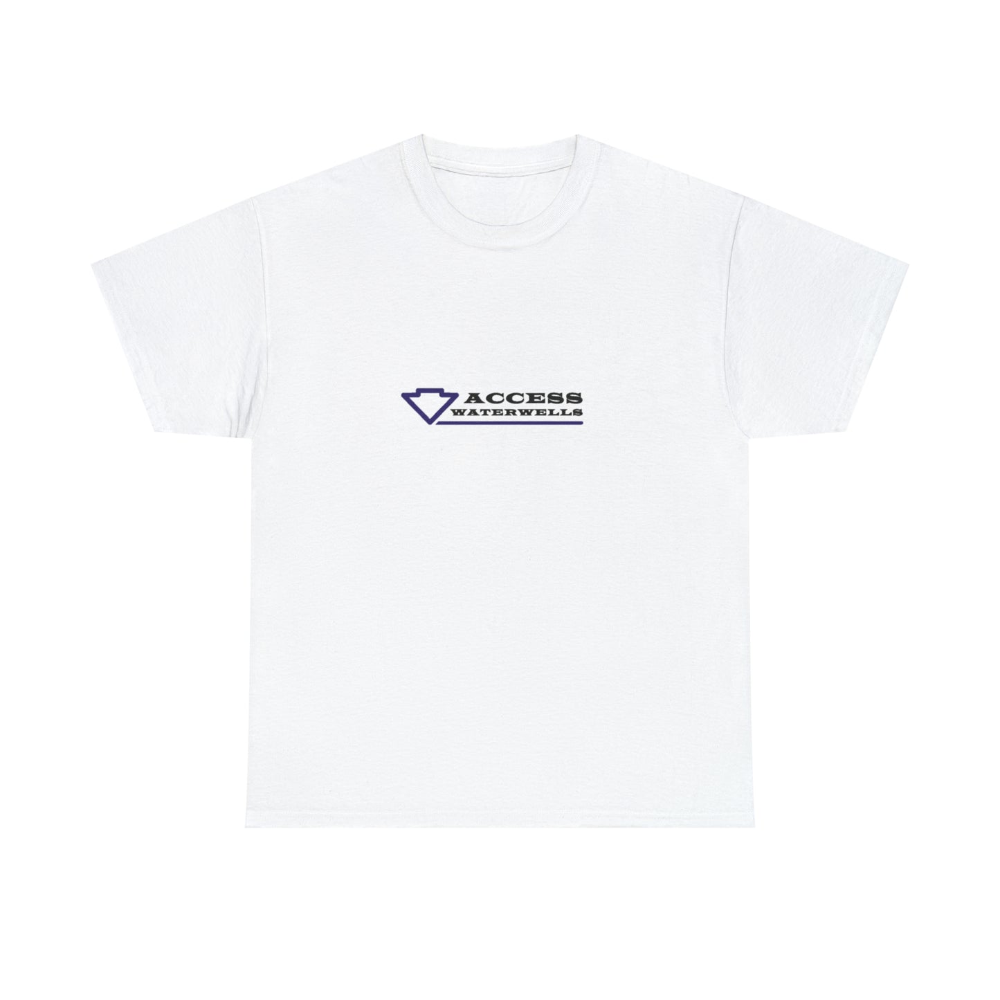 Access water wells "WELL" Unisex Heavy Cotton Tee