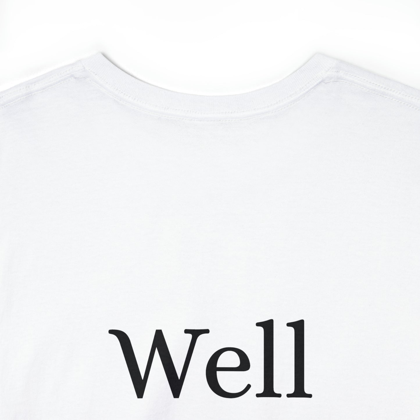 Access water wells "WELL" Unisex Heavy Cotton Tee