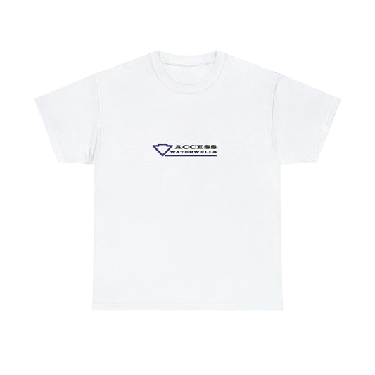 Access water wells "WELL" Unisex Heavy Cotton Tee